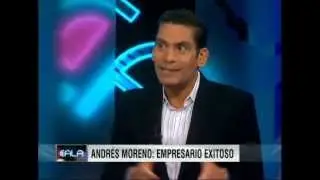 Andrés Moreno, fundador de Open English con Ismael Cala en CNN en Español