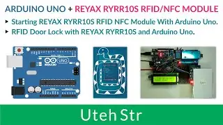 ARDUINO UNO + REYAX RYRR10S RFID NFC MODULE | Arduino Uno with REYAX RYRR10S RFID NFC Module