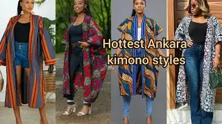 Most elegant Ankara kimono jackets designs | Ankara styles for classy ladies | Ankara styles