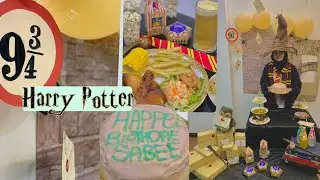 HARRY POTTER THEME PARTY /Diy crafts