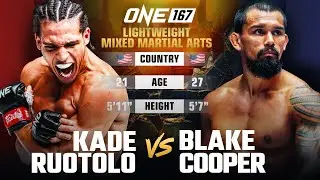 From BJJ To MMA 🥋🥊 Kade Ruotolo vs. Blake Cooper | MMA Full Fight