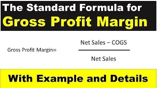 how to calculate gross margin in excel | what is gross profit | gross profit margin percentage