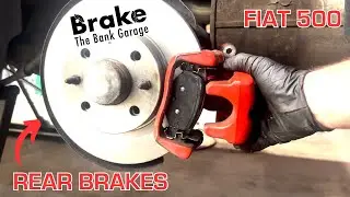 How to Replace Rear Brake Pads & Rotors on a Fiat 500 (2012-2019)