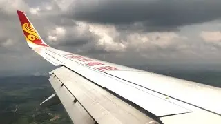 Grand China Air B737-800 Landing at Guilin