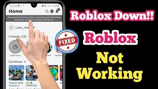 ROBLOX IS DOWN AGAIN !? + SOLUTION!!! 2022 | How to fix roblox experience failed to load - Mobile