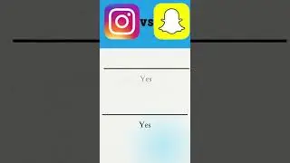 Instagram VS Snapchat