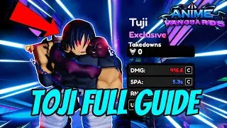 FASTEST WAY TO GET *NEW EXCLUSIVE TOJI* IN ANIME VANGUARDS
