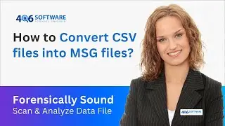 How to convert CSV files into MSG files?