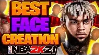 *NEXT GEN* Best FACE CREATION Tutorial! Best Drippy FACE CREATION in NBA 2K21 (PS5 & XBOX)