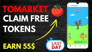 How to Claim Free Tomato Tokens | Tomarket Airdrop Snapshot Last Day | Earn 55$ Instant