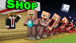 I Opened a Scary Shop in Minecraft