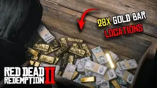 RDR2 - 28 Gold Bars Locations | All Treasure Locations in Red Dead Redemption 2