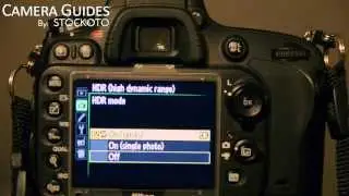 How to shoot HDR photos with Nikon D600