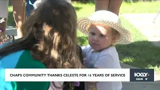 Chaps Community thanks Celeste for 16 years of service