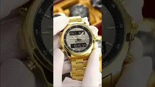 New 3 time SKMEI 2049 Luxury Men Analog Digital Watch