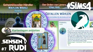 LEBEN & TOD 💀🪦 Gameplay #7 Tarot, Orden- & Händler-Sims, Krypta, Spukhaus, ... im Die Sims 4 Pack