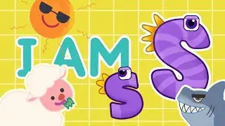 New I am S : Monster alphabet letter S song - phonics song for kids
