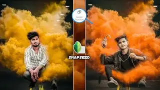 Snapseed Smoke Bomb Photo Editing | Snapseed Photo Editing Trick | Snapseed Background Chenge