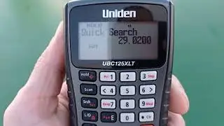 Радиолюбительский диапазон 10 метров - 29.020 MHz I5KAP.  Radio amateur band 10 m - 29.020 MHz I5KAP