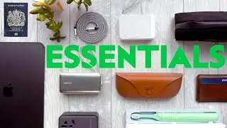 Top Tech Travel ESSENTIALS - Keeping it minimal