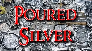 My Poured Silver Collection - HOW MUCH ITS WORTH!