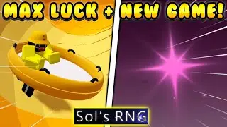 MY ERA 8.5 MAX LUCK ON SOLS RNG! AND COOKING ON CORSAIR LAND!