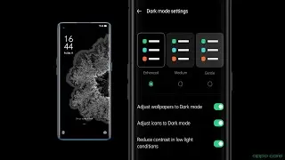 How to customize Dark Mode on OPPO phone | ColorOS 11