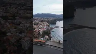 Drone View of Sorrento Italy 🇮🇹 & Bay of Naples #shorts #italytravel