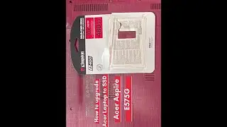How to upgrade old Sata hard disk of any Acer Aspire E5-575G laptop with SSD | Installed
