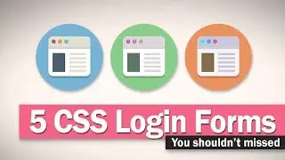 5 CSS Login Form Design You Shouldn't Miss