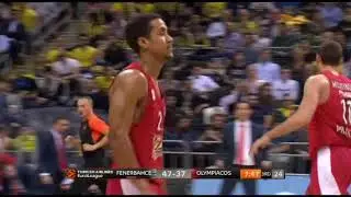 Fenerbahce-Olympiacos 83-90: Amazing Brian Roberts 21 pts (5 threes)