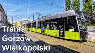 🇵🇱 Trams in Gorzów Wielkopolski - Tramwaje w Gorzowie Wielkopolskim (4K) (2020)