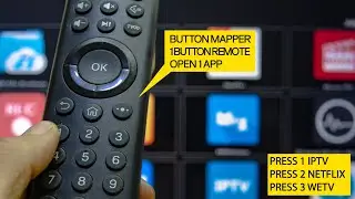 Remap buttons on your Android TV remote using Button Mapper to launch an app