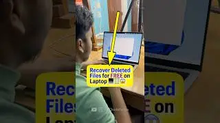 Laptop पर Deleted files Recover करने की निंजा Technique! 😱