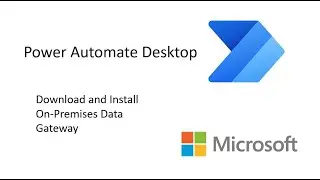 On Premises Data Gateway Installation | On Premises Data Gateway Download And Install