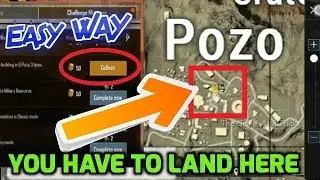 EASY WAY: Land on Top of Building in El Pozo 3 times in PUBG Mobile