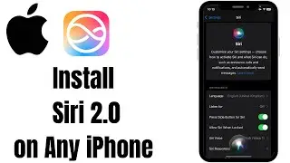 iOS 18: How to Install Siri 2.0 Update in Any iPhone!