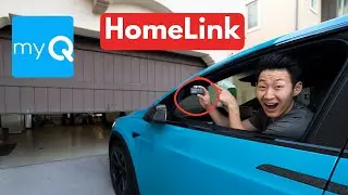 Tesla's Homelink vs myQ Garage (Setup and Review)