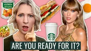 Dietitian *Attempts* to Eat Like Taylor Swift (Not What I Expected!)