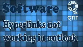 Hyperlinks not working in outlook. This operation has been cancelled due to restrictions.