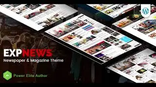 ExpNews - Responsive Newspaper and Magazine WordPress Theme | Themeforest Website Templates and