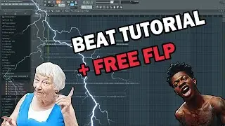 How to make Industry Baby by Lil Nas X & Jack Harlow | FL studio Tutorial + Free FLP