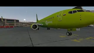 Домодедово - Газипаша , S7 LevelUp 737-800.