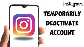 How To Temporarily Deactivate Instagram Account | Deactivate Instagram Account 2024