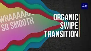 Create This Simple & Stylistic SWIPE TRANSITION in Adobe After Effects