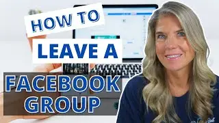 How to Leave a Facebook Group (DESKTOP & APP)