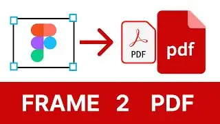 #youtube How to save Frame to PDF on FIGMA?