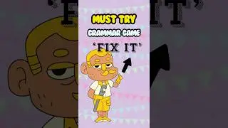 🪛Have you tried ‘FIX IT’ with young learners? ESL Grammar Game