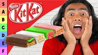 I Tried Every RARE KITKAT Snack