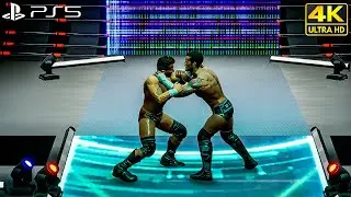 AEW Fight Forever - CM Punk vs. MJF (PS5) 4K 60FPS